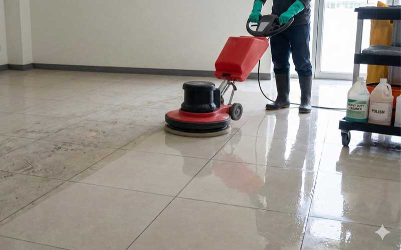 Nettoyage après chantier à Casablanca
